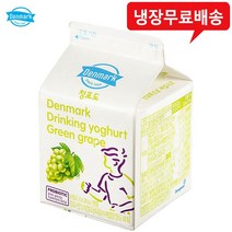덴마크 드링킹요구르트 샤인머스캣 275mLx6팩/냉장무배