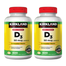 커클랜드 비타민 D3 2000IU 1+1 1200정 대용량 코스트코 직구 시그니처, 1개