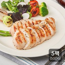 신선하닭 소프트 닭가슴살 통후추 페퍼 500g (100g 5팩)