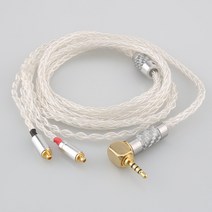 Audiocrast-8 코어 99.99% 순수 실버 이어폰 케이블 se535 se846 MMCX AKG N5005 N40 N30 맞춤형 전기자, 03 3.5mm 3 pole N5005_05 5m