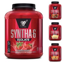 BSN 신타6 아이솔레이트 딸기 초코 바닐라 외 5가지 맛 신타식스 SYNTA6 프로틴 단백질 보충제 1.82 kg 48 서빙, 초코맛 1.82 kg