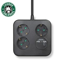 전원연장 멀티탭추천 캠핑멀티탭 USB CUBE 3구 러그, 엠코드 1, 엠코드 1