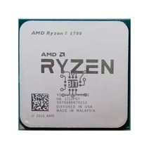 라이젠 amd ryzen 7 1700 r7 1700 3.0ghz 8코어 16스레드 CPU 프로세서 65w yd1700bbm88ae 소켓 am4, 없음