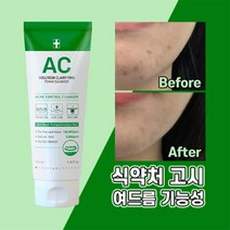 ATVT 식약처 아크네 AC솔루션 여드름 폼클렌저 100ml(유통기한 23.11.24까지), 1개, 100ml