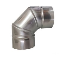 150mm 스텐연통/ 화목난로연통/벽난로연통 /보일러연통/펠렛난로연통, 3단엘보