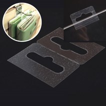 6P 걸이형 투명텍 악보클립 날클립기 자석클립통 활핀 파일철심 핀클립 클립퍼 사무용집게특대 이름표집게압정