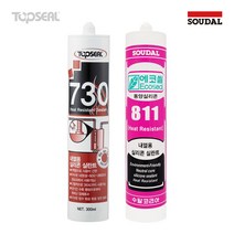 (수달 DS811탑씰 730) 내열용 실리콘 고온 배관 오븐, 수달 DS811 회색, 1개