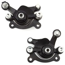 전기 스쿠터 전동 킥보드 47-49CC 용 검정색 교체 가능 내구성 전기 스쿠터 자전거 브레이크 캘리퍼 모토, 01 WHITE