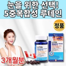 식약처인증 캐나다 루테인 빌베리 베타카로틴 류태인 로테인 루태인 루데인 뉴테인 마리골드 꽃추출물 수입 망막 뻑뻑 피로 눈 건강 도움 20대 30대 40대 50대 60대 중년 영양제, 1통