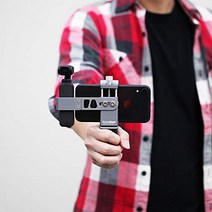 Cinema Mount Rig w/ Clip for Osmo Pocket: Smartphone Rig Aluminum Alloy Grip Handle Cell Phone Tri, 상세내용참조
