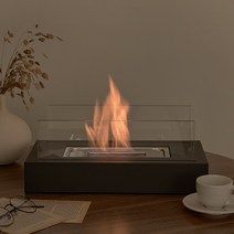 불멍 미니화로 난로 불무드 직사각형 에탄올램프 2colors, 선택없음, 선택없음, 화이트, 1개