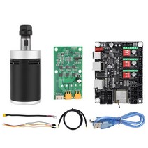 10000 RPM 브러시리스 Dc 모터 키트 24V 드라이브 보드 케이블 포함3018 Pro Cnc 조각 기계 목공 조각사에 적합 376eEA2b5, 02 Kit 2_01 24V, 02 Kit 2_01 24V