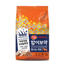 밥이보약 하림펫푸드 전연령 빛나는피모 건식 강아지 사료, 10개