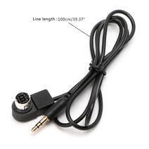 ALPINE AI-NET MP3 Ornate용 3.5mm 자동차 Aux 입력 케이블 미니 소형 플매트 카펫 러그 잭, 한개옵션0