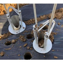 농기구 펀칭기계 텃밭 구멍 천공기 묘목 파이프심기, 펀칭 직경 8.0cm