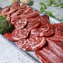 한우1++ 투뿔 소고기 냉장 갈비살+모듬구이 8종 400g 모듬구이세트