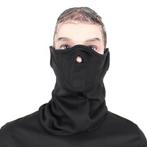 기능성 멀티하프 검정 방한 겨울 등산 낚시 오토바이 목토시 넥워머 + 니트장갑 + 귀마개