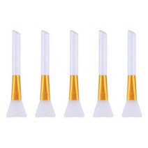 위생 실리콘 팩 브러쉬 5개, 화이트5개