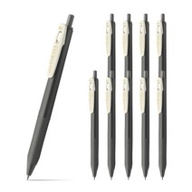 제브라 사라사 클립 빈티지 볼펜 JJ15 0.5mm 10개입, 10개, 다크그레이 (빈티지 VDG)