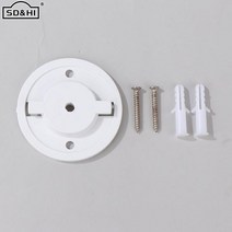 저무리 Tapo-C200 스마트 카메라 벽걸이 베이스 TL70 액세서리 나사 가방 천장 거꾸로 매다는 Tplink C210 용, 01 WHITE