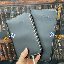 교무 기자 간호 메모 가죽 수첩 포켓노트 72절