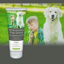 비숑 말티즈 스피츠 흰털 미백전용샴푸 시츄 알러지, 1개