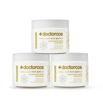 닥터코스 스노우 화이트 물광마스크 수분크림, 3개, 110ml