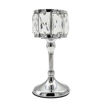 상세정보참조 실버 크리스탈 촛대 티라이트 캔들홀더 S 감성 초받침 향초 양초 인테리어 소품 데코