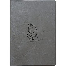 일본직발송 3. 엘코뮌 마토카 수첩 2023년 B6 월간 풀 컬러 마스터피스 로댕 생각하는 사람 DR-MH-305 (20, One Size