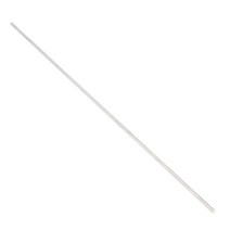 GHSHOP 50 Cm X 6063 알루미늄 합금으로 만든 원형 전체 바 직경. 5mm, 실버, 알루미늄 합금