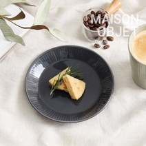 로얄베일 라이닝 15cm 앞접시 2P, 차콜+모카, 차콜+모카