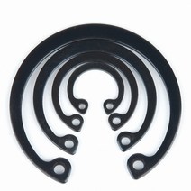스냅링 C링 E링2-50pcs M8-M72 내부 Circlips 블랙 65Mn 스틸 C 형 스냅 잠금 고정 링 구멍 샤프트 칼라 와, 30 M47 (10pcs)