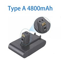 다이슨 호환 배터리 다이슨 DC35 DC45 용 22.2V 8800mAh 타입 A/B 리튬 이온 진공 배터리 DC31 동물, 01 금