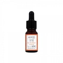 맑을담 씨벅톤오일10ml 비정제 열매추출 100% 비타민나무오일, 씨벅톤오일 10ml 1+1