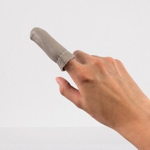 양모 손가락골무 검지 종이넘기는 미싱부자재 보호 가죽골무, 엄지