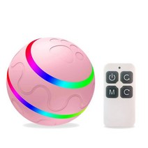 스마트 강아지 장난감 자동 롤링 볼 전기 고양이 개 대화 형 훈련 자기 이동 애완 동물 액세서리, Remote Control_3