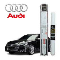 아우디 붓펜 페인트 자동차 도색용 LZ9Y 팬톰블랙펄, 2WAY (LZ9Y 팬톰블랙펄)