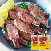 오리중 가장 맛이 좋은 훈제오리날개 400g, 1개