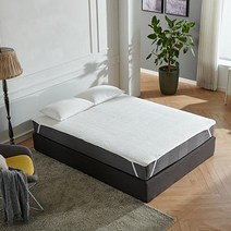냉감사 쿨 여름 침대패드 SS, 화이트
