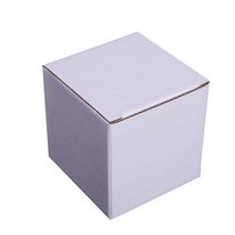 포장용기도매 사각 포장 식기 15pcs 정사각형 흰색 크래프트 종이 상자 사탕 수제 홈, 하얀, 15x15x15cm