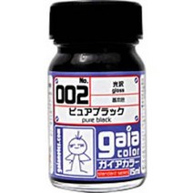gaianotes 가이아노츠 002 [가이아 컬러 퓨어 블랙 15mL 광택], 단일