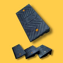 차량진입판 장애인경사로 휠체어경사로 경사로발판, 140mm, 1개