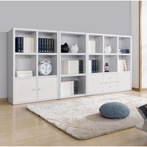 하단 서랍형 책/액자 진열용 3단 책장(800/1200) 화일 오픈형 슬림 안방 LP, 1200책장/워시블루