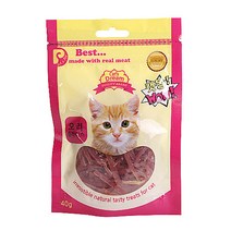 캣몽 *5개묶음* 오리 슬라이스 40g[고양이고품질영양간식], 1개
