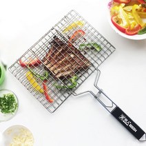 BEST 304 스테인리스 직화 석쇠(32x21.5cm) 그릴 불판, 단일사이즈