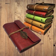 빈티지 다이어리 가죽 엔틱 클래식 다꾸 레트로 일기장 트래블러스 노트, 그린