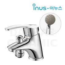 [동서 이누스] G-0211 원홀 샤워기 겸용 수전 (손헤드 샤워줄 포함) / 샤워겸용수도꼭지