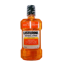 리스테린 내추럴 시트러스 구강청결제, 4개입, 750ml