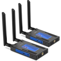 무선 HDMI 송신기 리시버 확장기 스트리밍 오디오 비디오 카메라 DVR 노트북 PC TV 모니터 656F 200m 1x4 1080P, 4.1 TX and 1 RX - with AU Plug