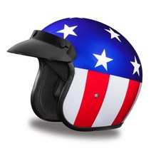 Daytona Helmets 3/4 쉘 오픈 페이스 오토바이 헬멧 Love It 2XL USA 미국, Hi-Gloss Black, Graffiti